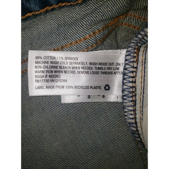 NEW Womens High-Rise Jean Shorts - Universal Thread - Medium Blue - Picture 2 of 3